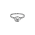 Nhẫn đính hôn bằng vàng với đá zircon