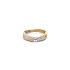 Nhẫn đính đá Zircon làm từ vàng kết hợp