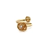 Hoa nhẫn vàng với đá zircon