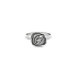Nhẫn đính đá zircon từ vàng trắng
