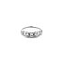 Nhẫn vàng trắng đính đá zircon trắng
