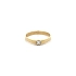 Nhẫn răng zircon vàng