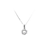 Mặt dây chuyền có ngọc trai và đá zircon trắng vàng