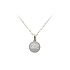 Mặt dây chuyền vàng đính đá zircon