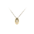 Mặt dây chuyền vàng đính đá zircon