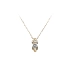Mặt dây chuyền kết hợp zircon và vàng