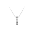 Mặt dây chuyền zircon trắng vàng
