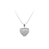 Mặt dây chuyền hình trái tim đính đá zircon