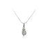 Mặt dây chuyền đính đá zircon làm từ vàng kết hợp
