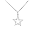 Mặt dây chuyền sao vàng đính đá zircon