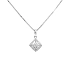 Mặt dây chuyền vàng đính đá zircon