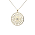 Mặt dây chuyền vàng đính đá zircon