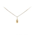 Mặt dây chuyền Golden Girl với đá zircon