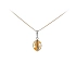 Mặt dây chuyền làm từ vàng kết hợp với zircon