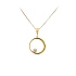 Mặt dây chuyền vàng đính đá zircon