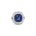 Nhẫn vàng Crivelli đính sapphire và kim cương