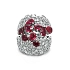 Nhẫn vàng đính ruby và kim cương