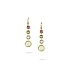 Vòng tai vàng đính đá bán quý Marco Bicego Jaipur