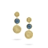 Vòng tai vàng với đá topaz xanh Marco Bicego Jaipur