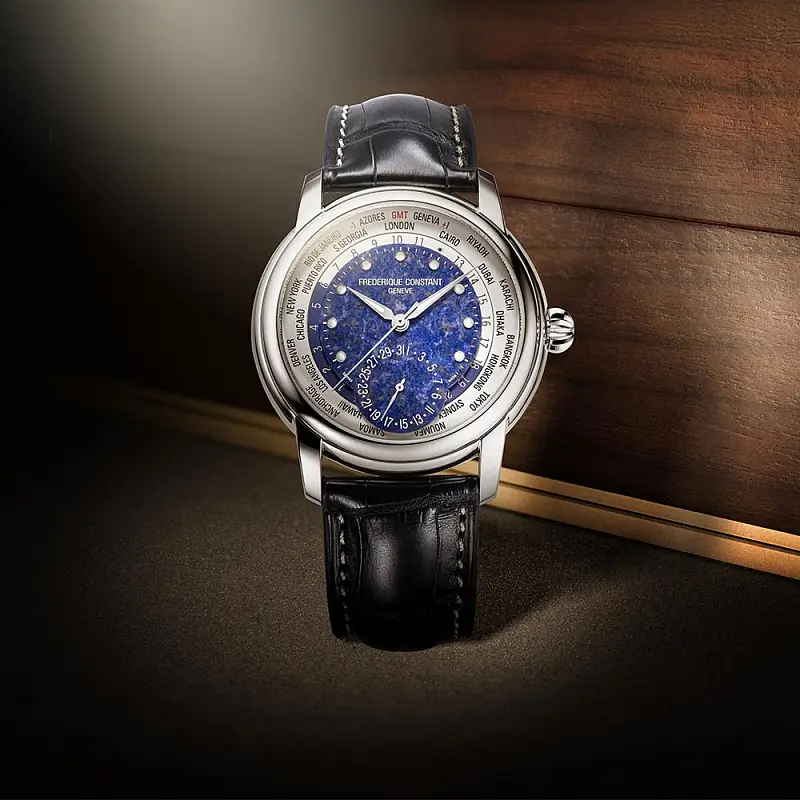 Frederique Constant Classics Worldtimer Manufacture Limited Edition FC-718LA4H6