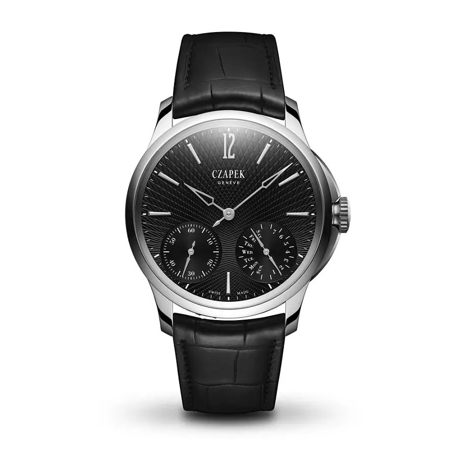 Mũ Quai des Bergues Số 17 Double Soleil Tuxedo Đen