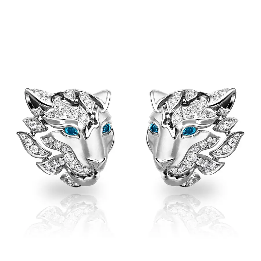 Khuyên tai Carrera y Carrera Irbis Pave