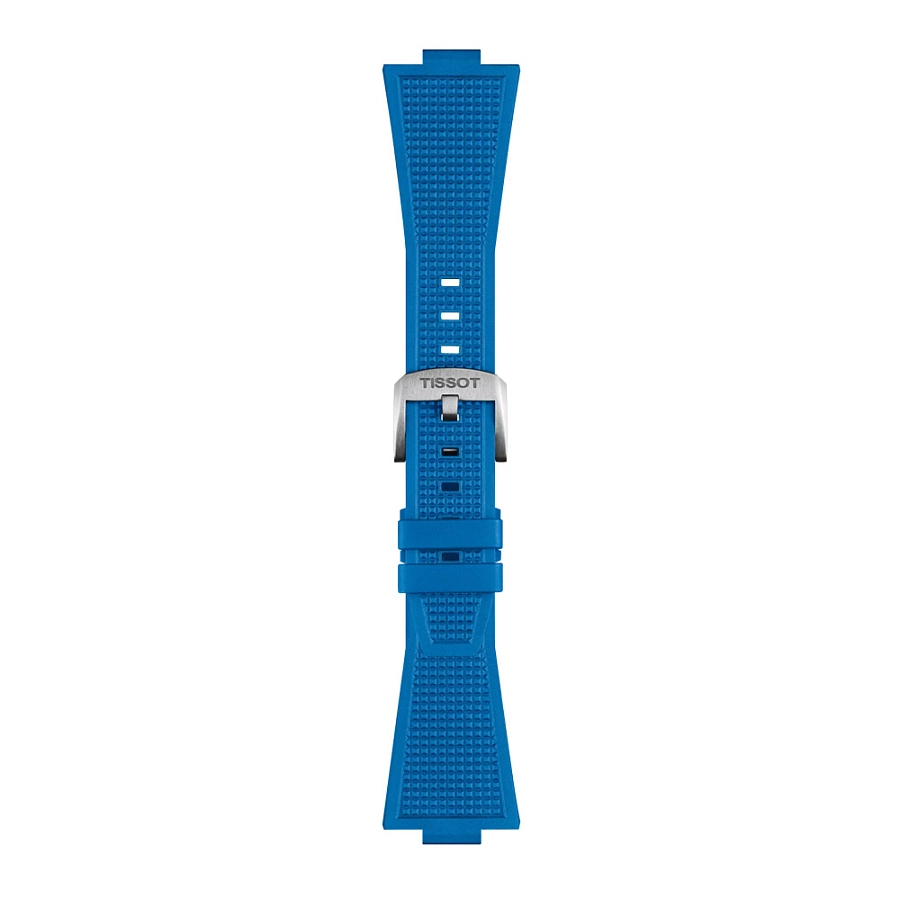 Dây đeo cao su màu xanh lam Tissot dành cho PRX 40 mm T852.049.577