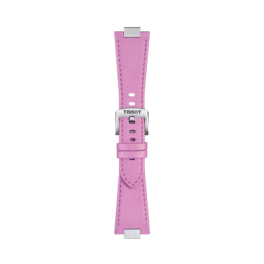 Dây đeo da màu hồng Tissot dành cho PRX 35 mm T852.049.546