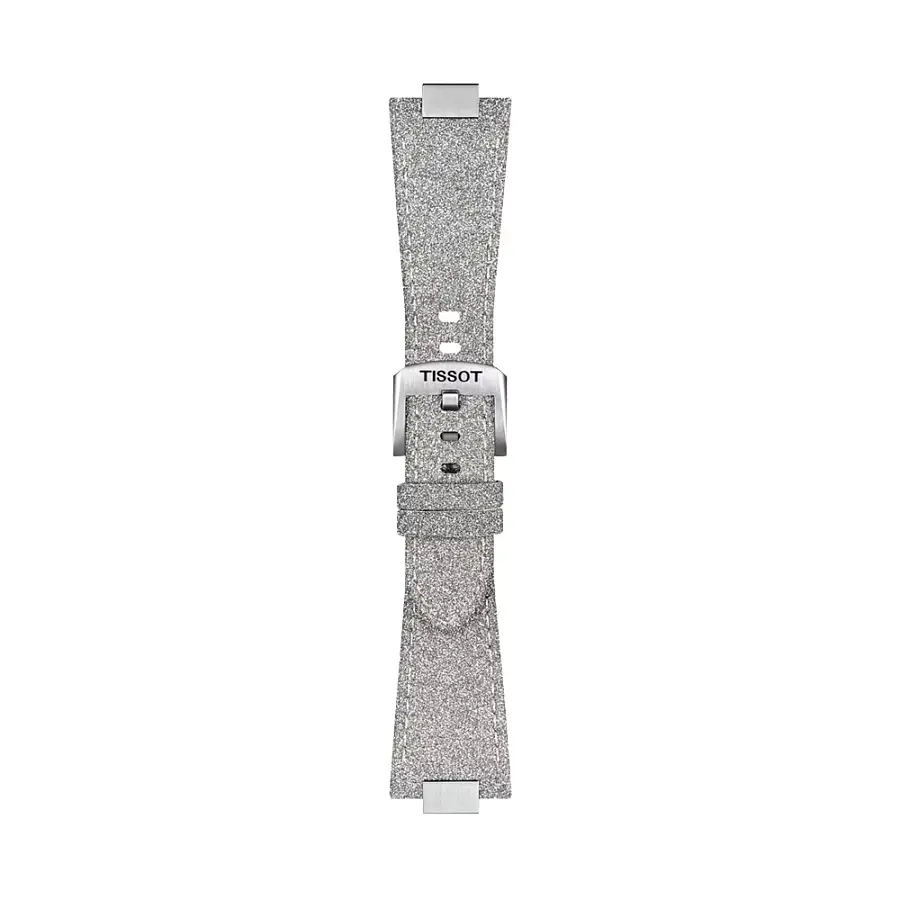 Dây đeo da màu xám Tissot dành cho PRX 35 mm T852.049.550