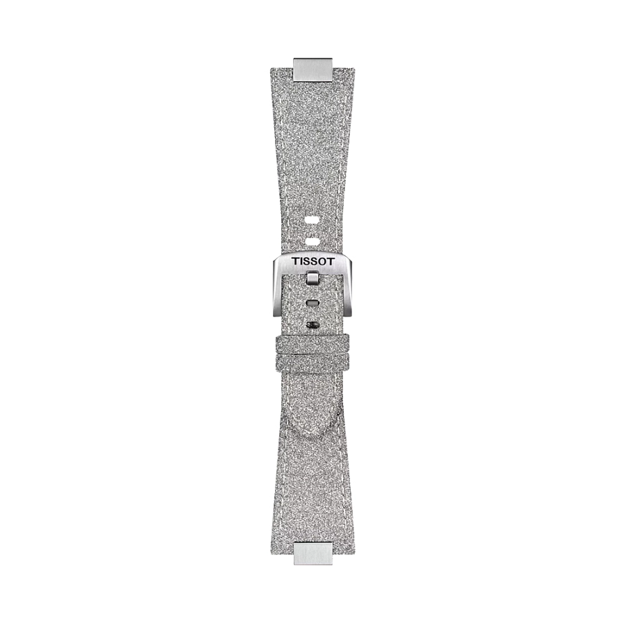 Dây đeo da màu xám Tissot dành cho PRX 35 mm T852.049.550