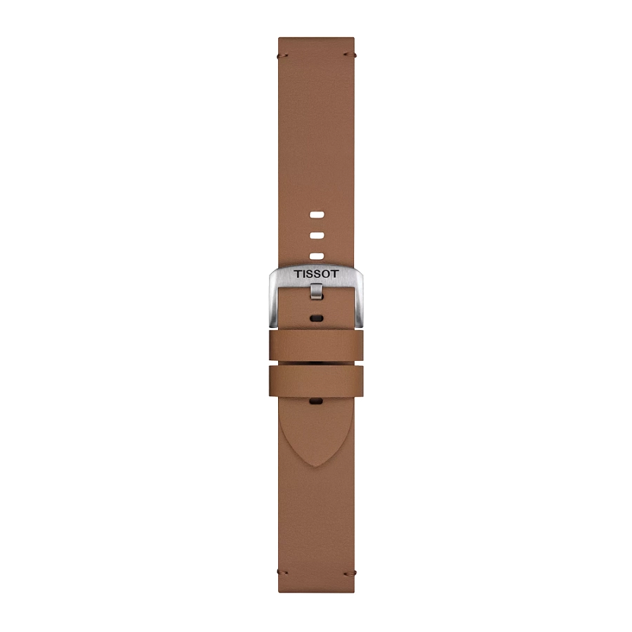 Dây đeo chất liệu tổng hợp màu be Tissot 22 mm T852.048.223