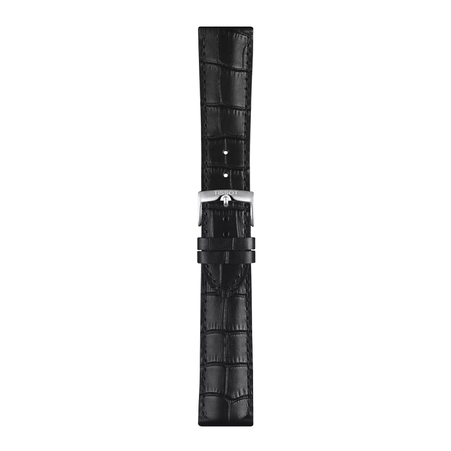 Dây da đen Tissot 22 mm T852.041.653