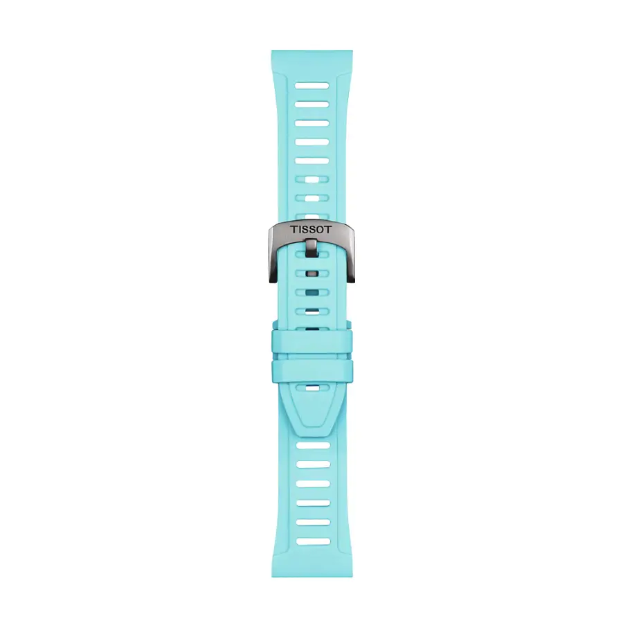 Dây silicone ice blue Tissot 21 mm XS T852.049.329