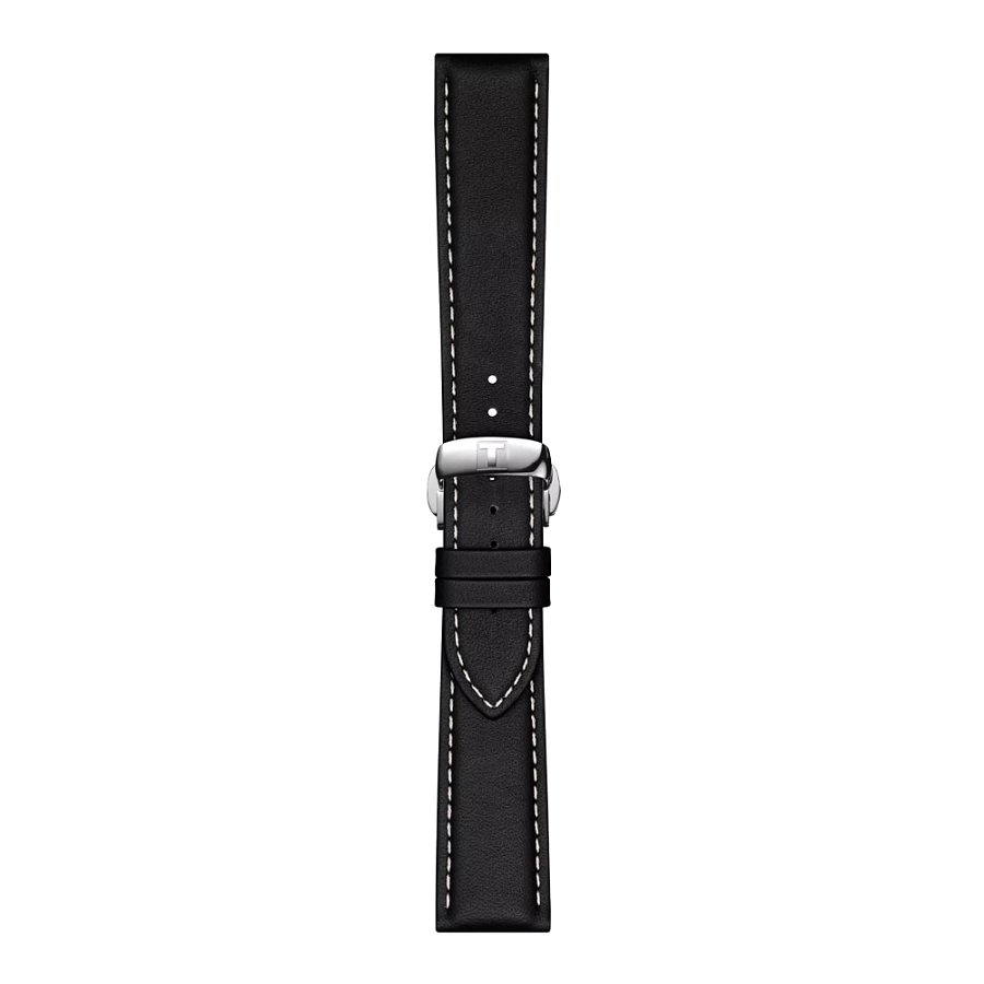 Dây da đen Tissot 21 mm T852.044.599