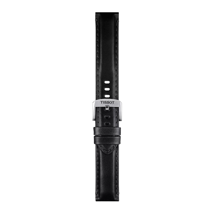 Dây da đen Tissot 20 mm T852.046.834