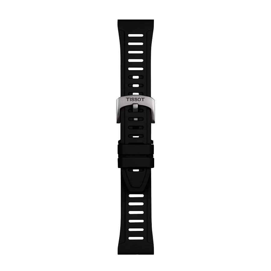 Dây silicon đen Tissot 21 mm SX T852.049.249