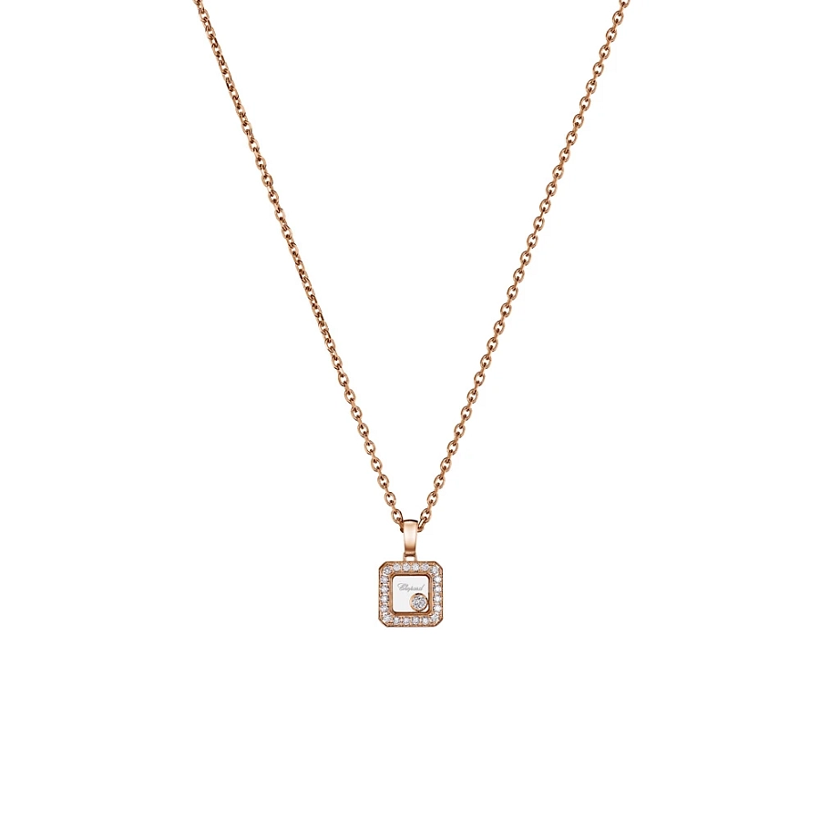 Mặt dây chuyền vàng Chopard Happy Diamonds 79A114-5201