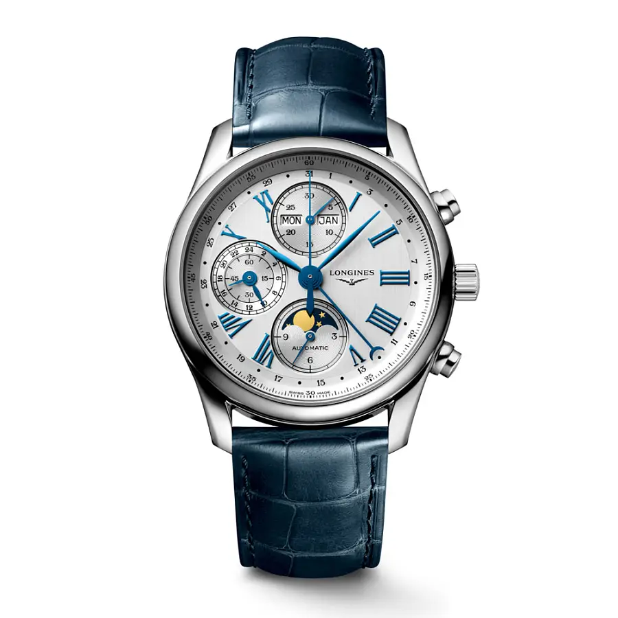 Longines Master Collection Chrono Mặt Trăng L2.673.4.71.2