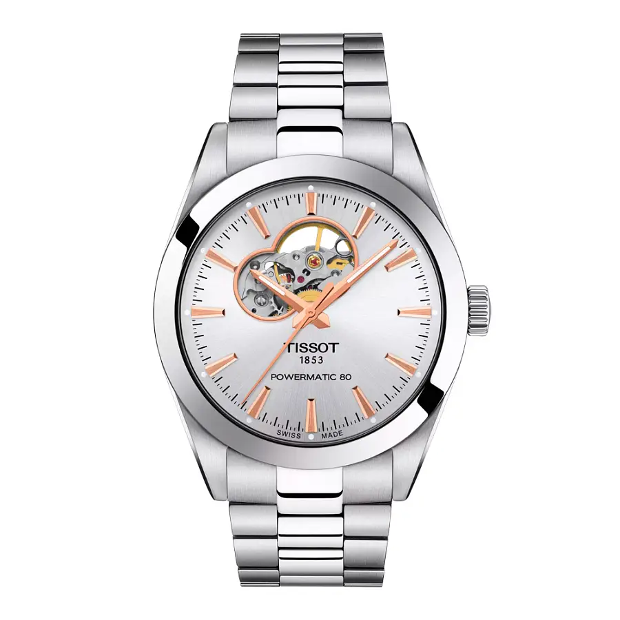 Tissot Gentleman Powermatic 80 Mặt Số Mở T127.407.11.031.01