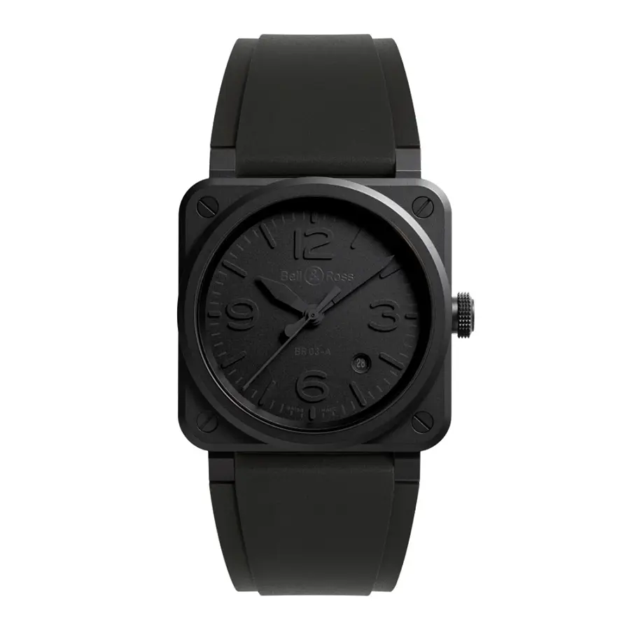 Bell &amp; Ross BR 03 Phantom BR03A-PH-CE/SRB