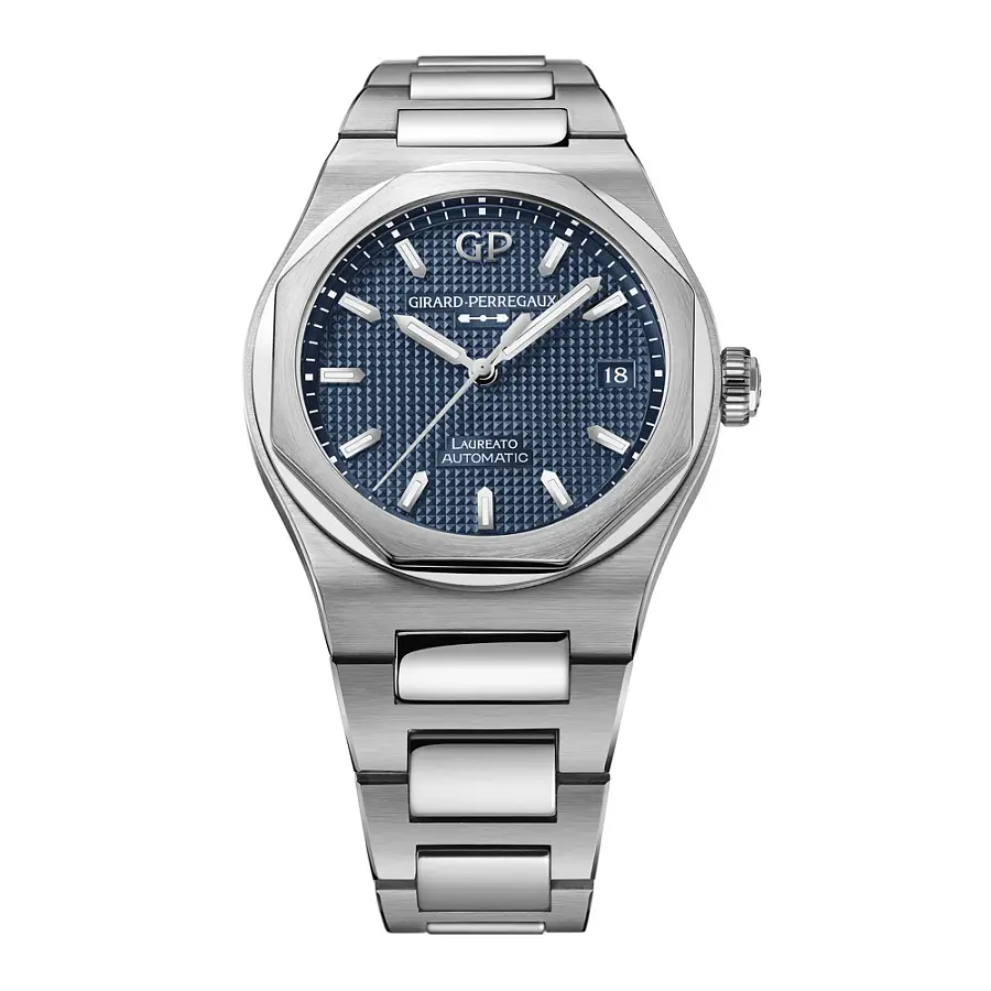 Girard-Perregaux Laureato 38mm Xanh Đêm 81005-11-3460-1CM