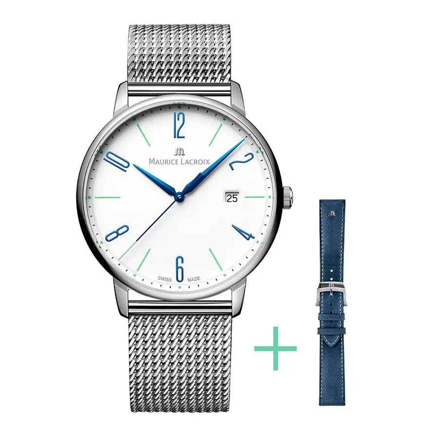 Maurice Lacroix Eliros Date Kỷ niệm 25 năm EL1118-SS00E-120-C