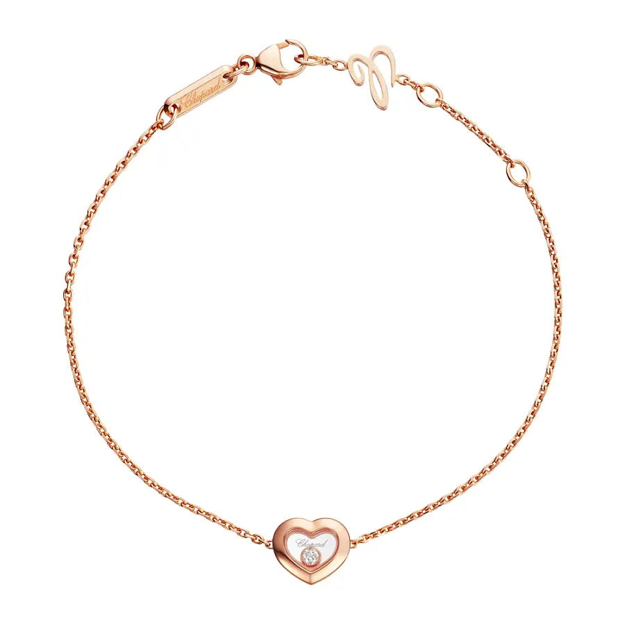 Vòng tay Chopard Happy Diamonds vàng 85A054-5001