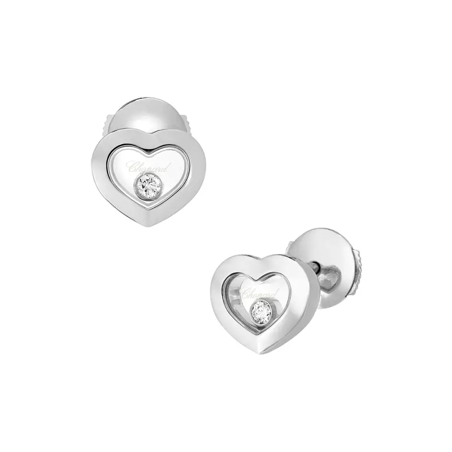 Vòng tai vàng Chopard Happy Diamonds 83A054-1001