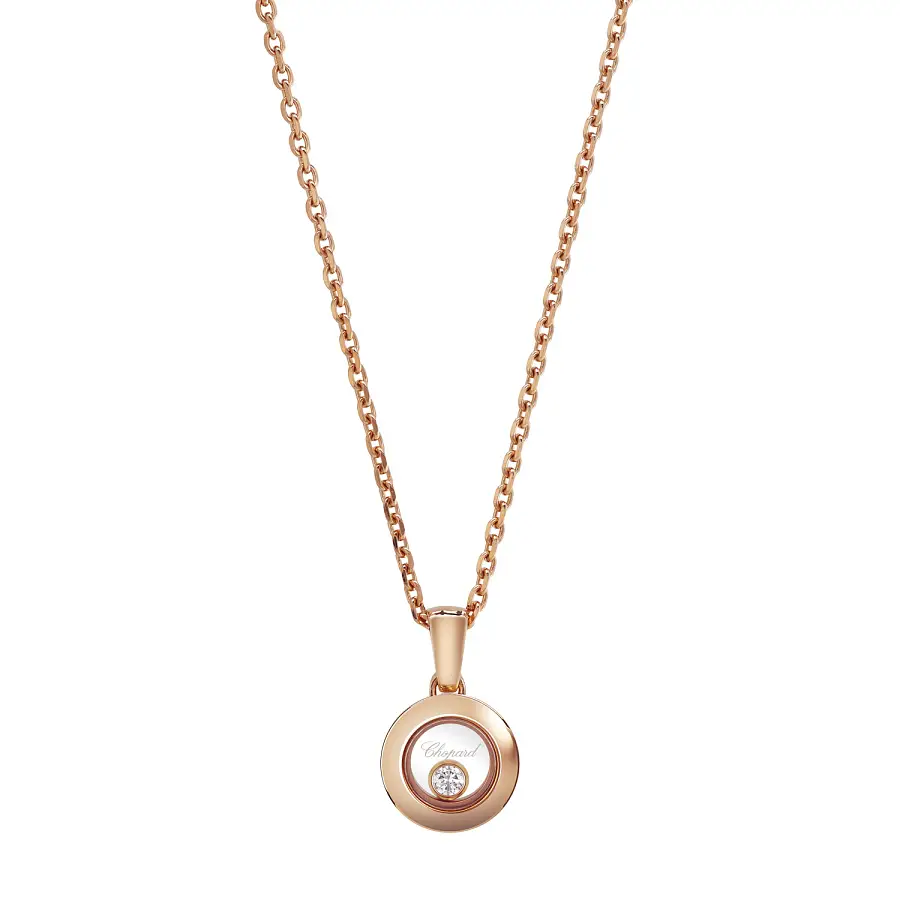 Vòng cổ vàng Chopard Happy Diamonds 79A017-5001