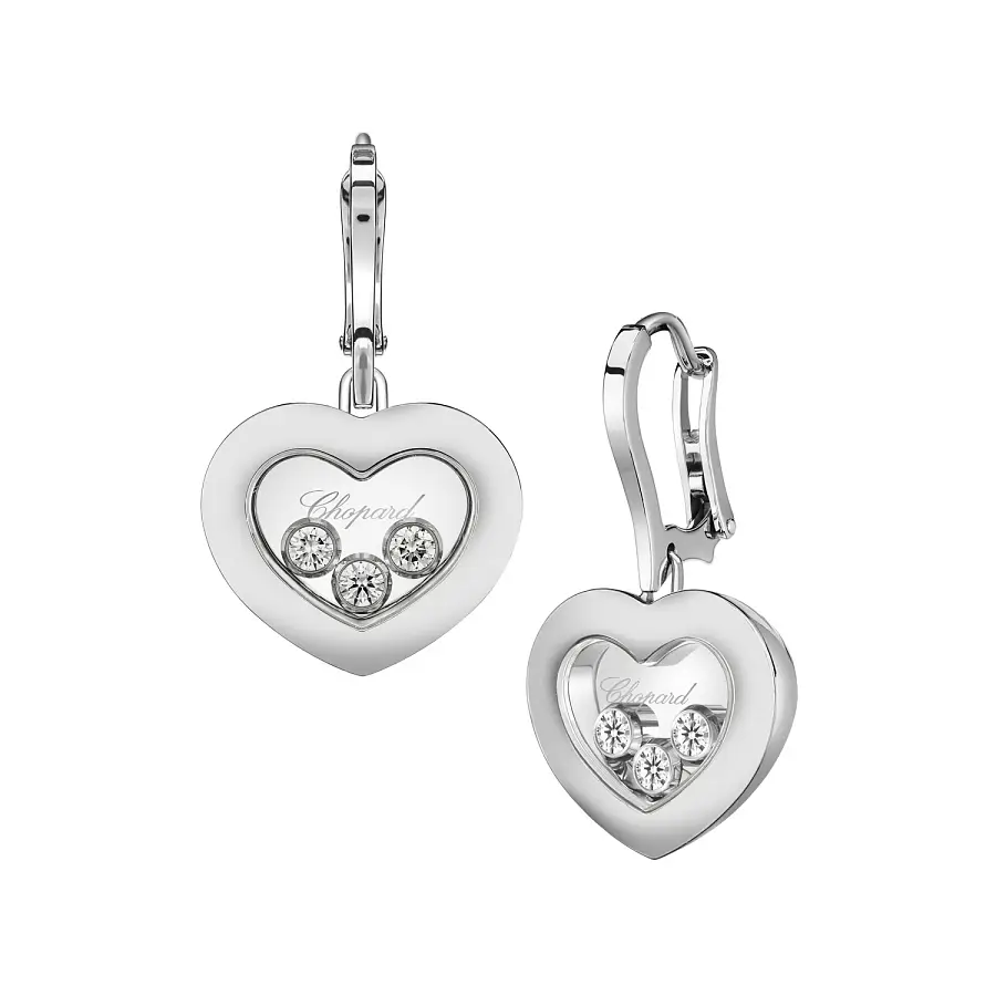 Vòng tai vàng Chopard Happy Diamonds 83A611-1301