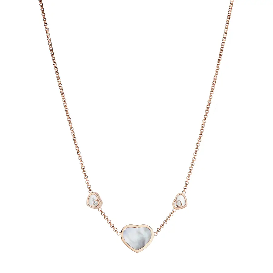 Vòng cổ Chopard Happy Hearts bằng vàng 81A082-5301