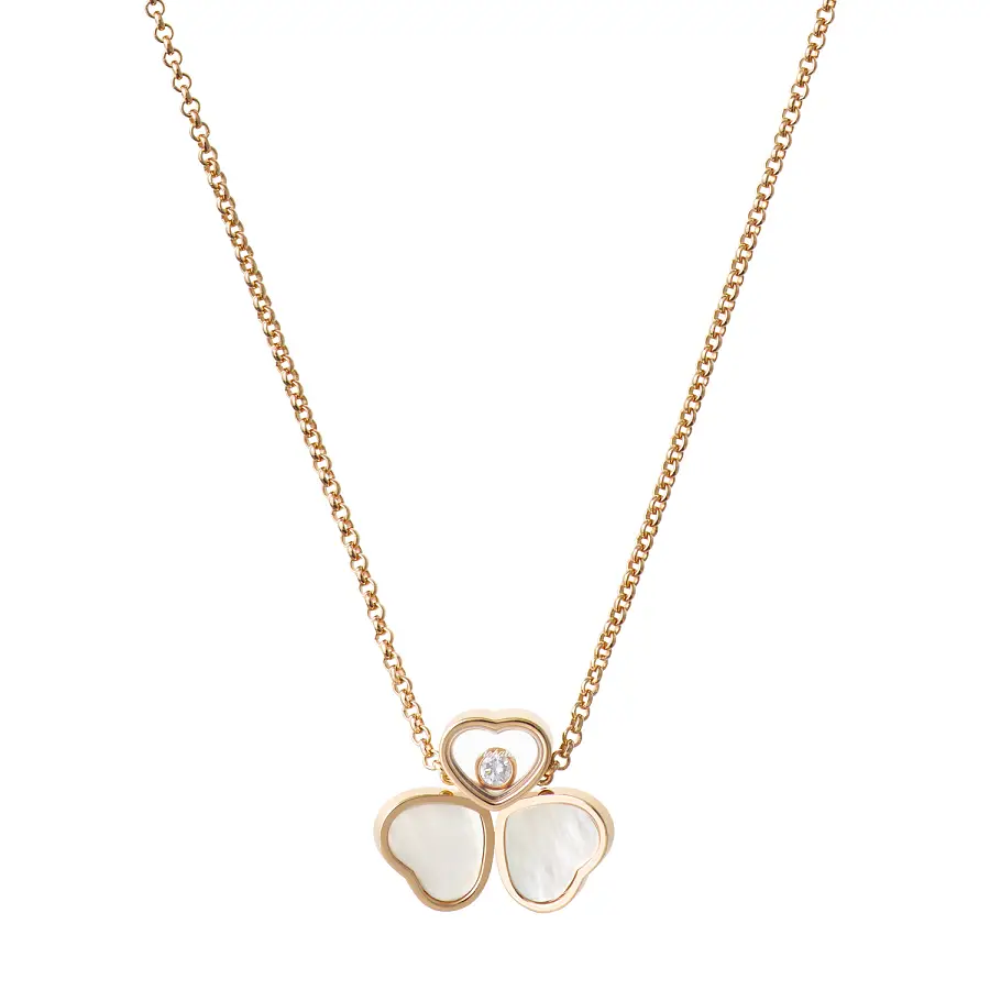 Mặt dây chuyền vàng Chopard Happy Hearts 81A083-5311