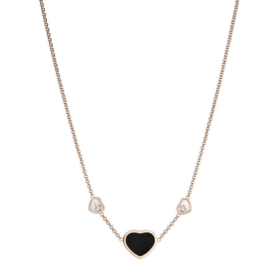 Vòng cổ Chopard Happy Hearts bằng vàng 81A082-5201