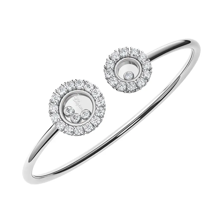 Vòng tay Chopard Happy Diamonds Icons Joaillerie bằng vàng 85A608-1001